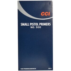 CCI Small Pistol Primers #500 Box in stock