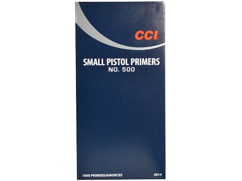 CCI Small Pistol Primers #500 Box in stock
