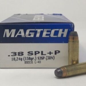 Magtech 38 Special +P Ammunition in stock