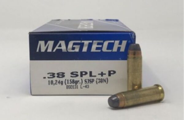 Magtech 38 Special +P Ammunition in stock
