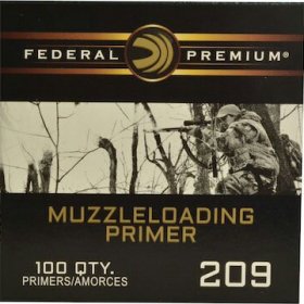Federal 209 Muzzleloader Primers Premium Box of 100 for sale