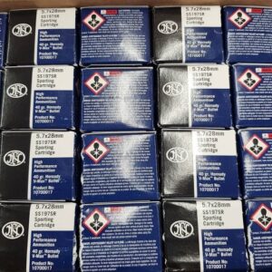 5.7x28 mm Ammo by FN Herstal - 40gr V-MAX in stock for sale