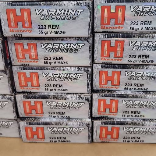 Hornady Varmint Express 223 Remington 55 grain in stock