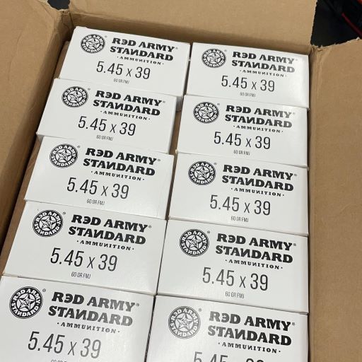 Red Army Standard 60 Grain (FMJ) Ammo in stock for sale